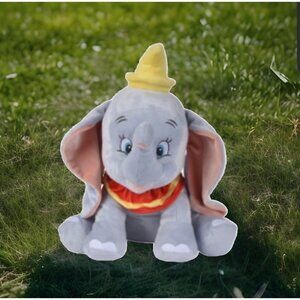 Disney Dumbo Plush Toy - 13" Tall - Soft & Cuddly Stuffed‎ Animal - Great Gift